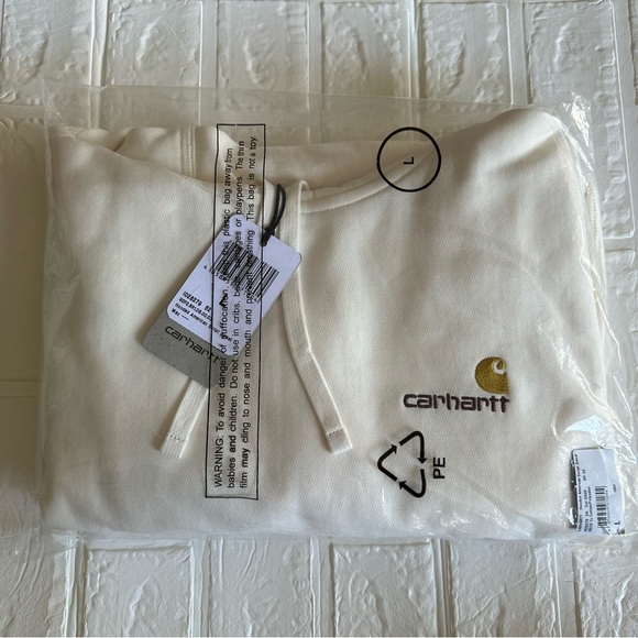 Carhartt • Mens Hooded American Script Sweater - Picture 8 of 8